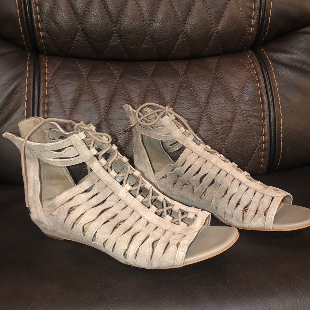 Gray Sandals